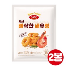 사세 빠삭한 새우링, 368g, 2개
