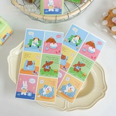 일회용 고양이 디자인 보틀 투명 페트병 올빼미 곰돌이