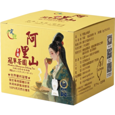 定迎 阿里山烏龍茶 台灣高山茶 FDA SGS認證 iTQi獲獎 獨立包裝, 1個, 定迎-阿里山烏龍茶包(10入)