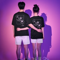 요넥스 262TS006U 벚꽃에디션 배드민턴 오버핏 반팔 티셔츠 남녀공용 와이제이스포츠