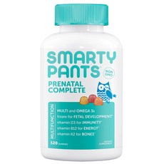 SMARTYPANTS vitamins 維生素產前完整復合維生素 + Omega 3 軟糖, 1個, 120 件