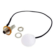 Kalimba 픽업 Piezo Transducer 6.35mm 끝 핀 잭 피아노 Kalimba, BJ5 정상, 1개