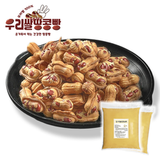 우리쌀 100% 땅콩빵 반죽 호두과자 5kg, 1개