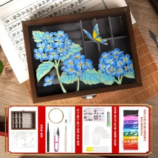景泰藍掐絲琺瑯畫DIY首飾盒, 琺琅畫首飾盒5