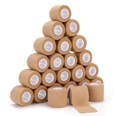 하이가이 자가접착 압박붕대 베이지 5cm, 1개입, 24개