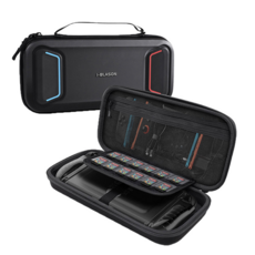 【i-Blason】 Nintendo Switch 2/Switch 1/OLED 防水硬殼收納包, 黑, 1個