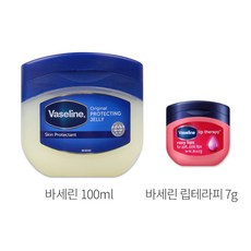바세린 프로텍팅 젤리 오리지날 100ml + 바세린 립테라피 7g, 100ml 1개+로지립스1개, 1개