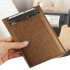 CDRW 계산서 클립형 (브라운) 식당계산서홀더