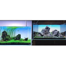 프롬윤슬 어항시트지 배경 수조 스티커 시트지 꾸미기, 1개