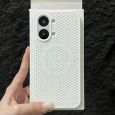 허니콤 방열 마그네틱 맥세이프 케이스 레드미 터보5 K90 프로맥스 K80 K70 K60 울트라 프로 메쉬 방열 커, 02 레드미 K60 Ultra, 08 White