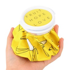 제이픽 얼음 찜질팩 찜질주머니, 핑크, 1개