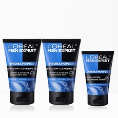 로레알파리 이드라파워 아쿠아 클렌징폼 100ml 2개