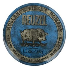 REUZEL (REUZEL) HIGH SHINE 35g (x 1) (루조) 루조 스트롱 홀드 블루 포마드 왁스, 1개