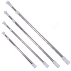 YV9882 70-260公分 不鏽鋼 伸縮桿 浴簾桿/窗簾桿 內鎖式免安裝