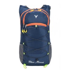 등 어깨 에어메쉬 경량가방 자전저백팩 라이딩용가방, 블랙