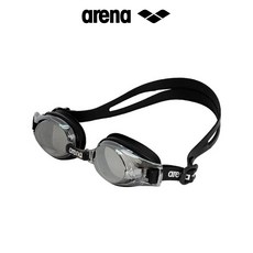 아레나 arena 아동 어린이 레인보우 미러 수경 물안경 AGW-390MJ A5AC1AG39, 1개, BLK