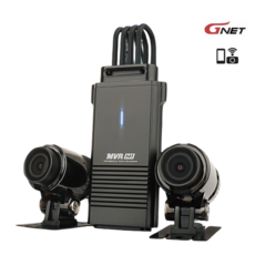 지넷 오토바이 블랙박스 2채널 바이크 M1 동글이세트 MVR 스마트폰연동 방수, 메모리, 16G