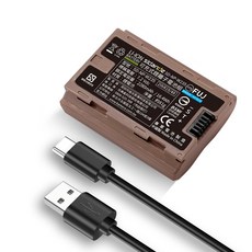 Sidande 適用於 Fujifilm NP-W235 相機專用 USB 充電式鋰電池 相機電池, 1個, 電池1入