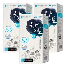 JW중외제약 창포단 염색제, 7호 자연흑갈색, 3개