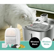 교체 필터 스폰지 고양이 분수 트리플 여과 애완 동물, 1개, 기본