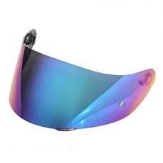 ZARZAVT AGV K1 K1S K3SV K5 K5S용 오토바이 헬멧 바이저 긁힘 방지 UV 보호 풀 페이스 쉴드 고화질 틴트 미러 PC 렌즈 낮과 밤 라이딩(투명 레보, Rainbow