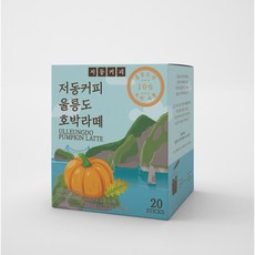 저동커피 울릉도호박라떼18g*20개입, 18g, 1개, 20개입