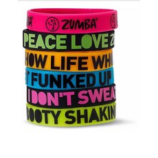 해외 Zumba A0A00524 Express Yourself 팔찌 6팩 미국매장정품+ 1902962, 해외 Zumba A0A00524 Express Your