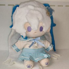 台灣出貨 限時下殺 原神那維萊特屬性那維豆奶20cm棉花娃娃超萌玩偶遊戲周邊公仔禮物 生日禮物 交換禮物, 1個, 那維豆奶 20cm有骨裸娃