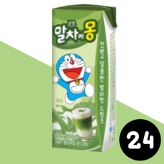 말차에몽 말차우유 190ml 에몽 음료 총4560ml
