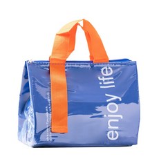 타닥 비비드 보냉가방 런치백 휴대용 보온 보냉백, 8L, 블루