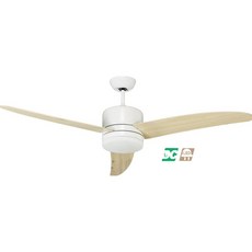 （修一）穩帝士吊扇52吋 原木白 DC吊扇 吊扇燈52吋 LED 22瓦 付遙控 台灣製造