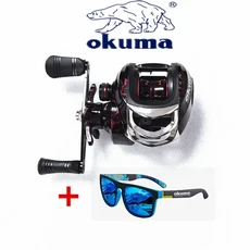 FALCAN2 시리즈 미끼 던지기 어선 7.2:1 초장 190g 최대 예인력 18LB 긴 던지기 낚시 & 어선(FALCON2 오른손), 01 핑크