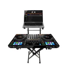 디제잉기계 스탠드 콘솔 음향 장비 받침대 선반 믹서 컨트롤러 디제이 클럽 거치대, 1개