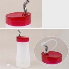 빅코난 소스 양념병 280ML 업소용소스통 양념통 들기름병 캠핑양념통, 파랑