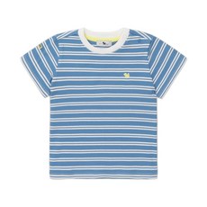 [AK플라자] [블루독베이비] 46-319-332-03 BL) 스트라이프 골지 티셔츠 A