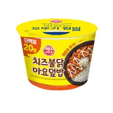 오뚜기 치즈불닭마요덮밥 컵밥, 284.5g, 5개