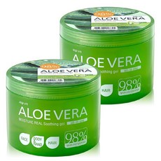 알로에 베라 수딩젤 1000ml 1+1 외 BEST 온가족 바디 얼굴 수분 진정 보습 케어, 1L, 2개