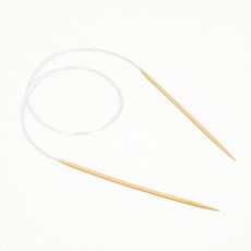 취미용품 대나무 나무 원형 뜨개질 줄바늘 니들 쓱템, 1개