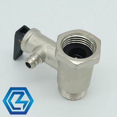 시에스메탈 상향식 전기온수기 안전변 안전 밸브