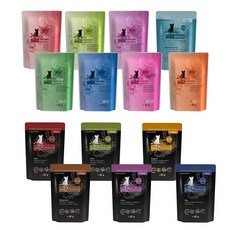 CATZ 凱茲 貓咪主食貓餐包 80g-85g (16包組) 經典美食家系列 單一純肉低敏, 1個, No.11羔羊+兔