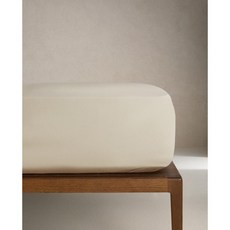 자라홈 브랜드관 퍼케일 코튼 매트리스 커버 높이 30CM200수 40023900727 425271, 슈퍼싱글 / 105 x 200 cm, 바닐라