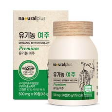 내츄럴플러스 유기농 여주 / 국내산 유기가공식품 인증, 90정, 1박스