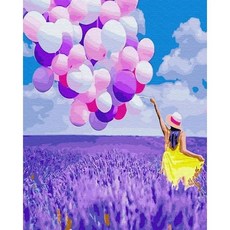 숫자 그림 키트 풍경화 수작업 동물 캔버스 선물 홈데코, 10. 9919026