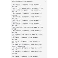 易&學 黃離八字課程65集, 1個