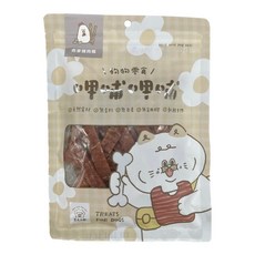 【BLOP】呷哺呷哺 狗零食 香脆氣管 鴨肉零食, 1個, 呷哺呷哺-CP009 燕麥雞肉條140g