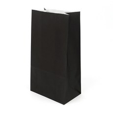컬러 무지 각대 봉투 1P 종이박스 선물용박스, 검정