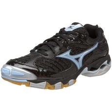 Mizuno 여성용 웨이브 라이트닝 6 배구화 블랙