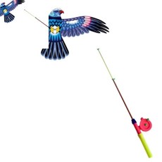 십땨 연날리기 낚시연 독수리 연 전통놀이 연만들기재료 유치원연만들기, 낚시연세트35cm(까치)