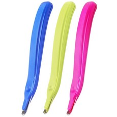 4 PCS 전문가용 마그네틱 스테이플 리무버 풀러 학교 사무실 홈용 4가지 색상, 3