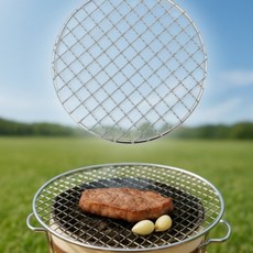 조브로샵 그릴 304스텐 원형 미니 석쇠 18cm 불판석쇠
